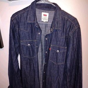 Men Levi jean shirt